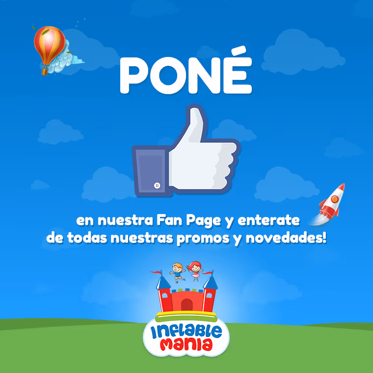 ¡Hacete fan! 👍