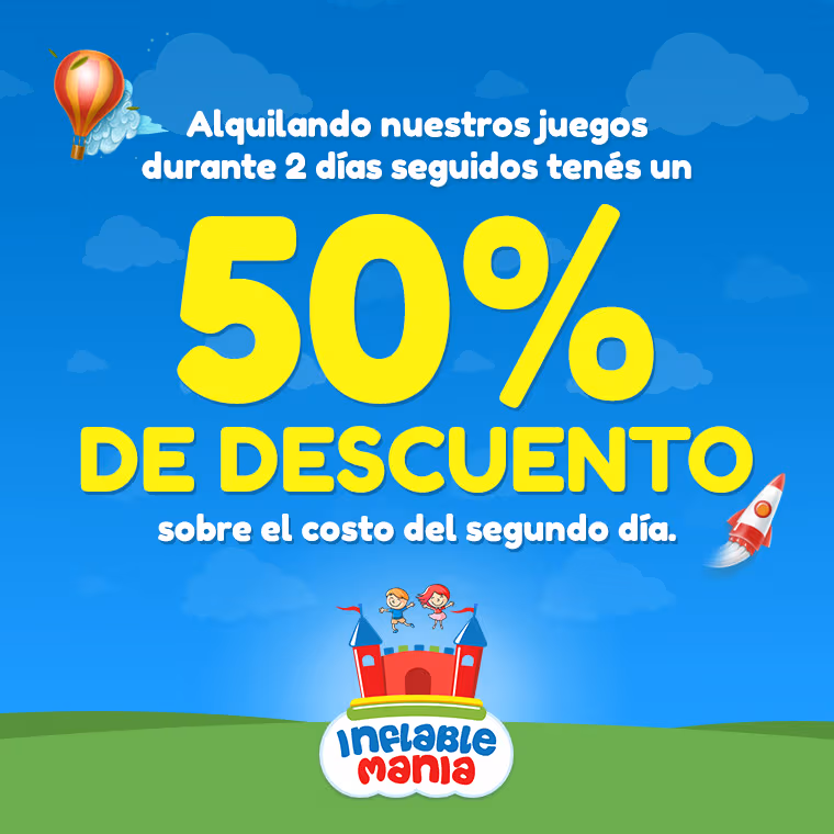 Promo 50% OFF 🎉